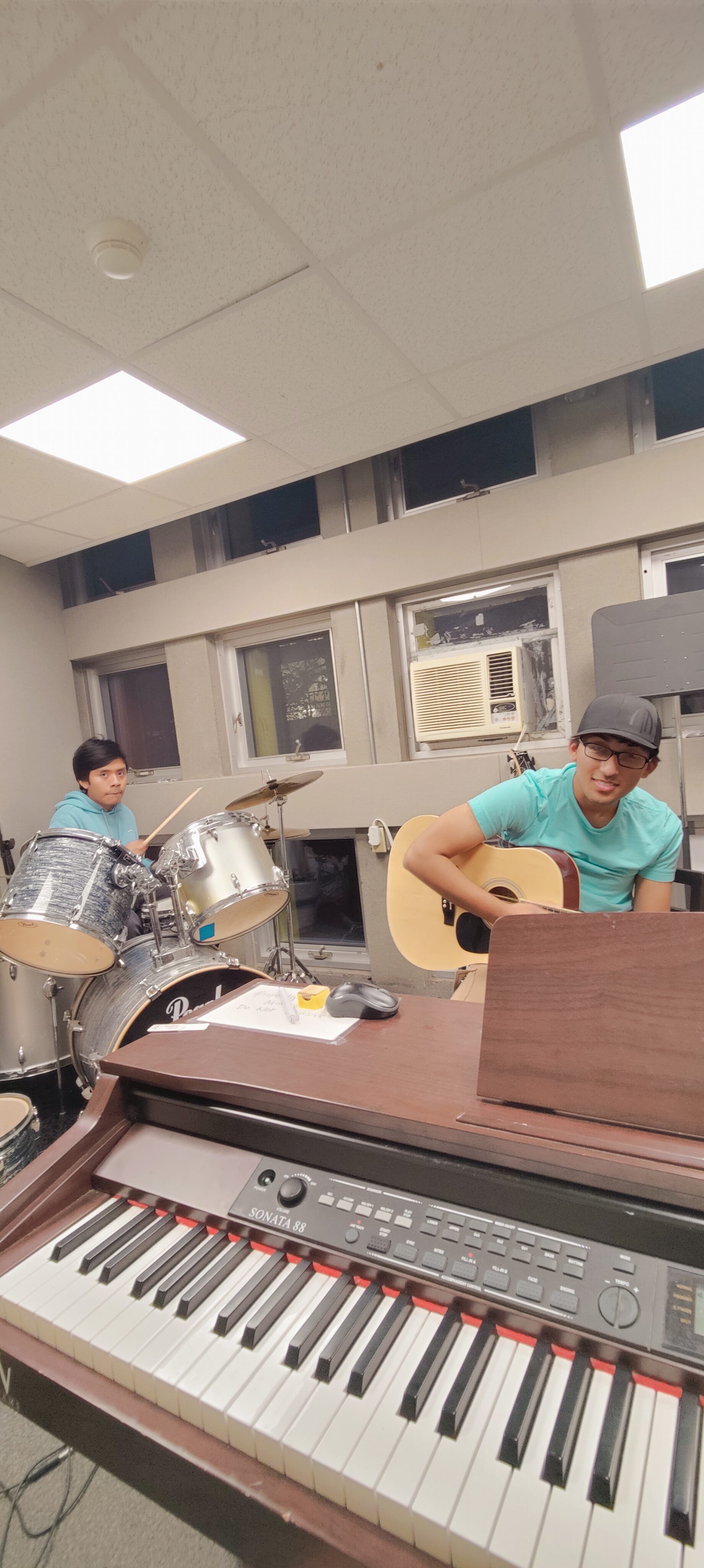 Making music with friends